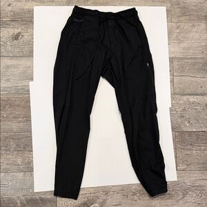 Men’s Black Jogger Scrub Pants